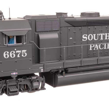 WalthersProto EMD GP35 Phase II model train Southern Pacific #6675 HO scale with detailed features and design.