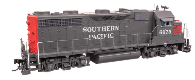 WalthersProto EMD GP35 Southern Pacific #6675 model locomotive in HO scale.