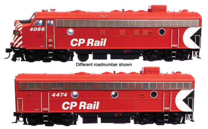 Walthers Proto 920-49551 | EMD FP7 & F7B - Standard DC / DCC Ready - Canadian Pacific #4070 & 4477 | HO Scale
