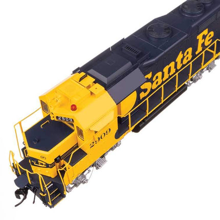 WalthersProto HO Scale EMD GP35 Phase II Santa Fe #2909 model train top view