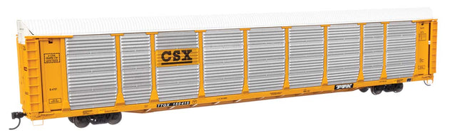 WalthersProto 920-101516 | 89' Thrall Bi-Level Auto Carrier - Ready to Run - CSX TTGX #150416 | HO Scale