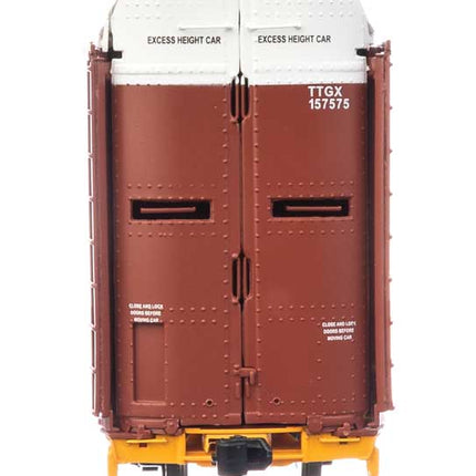 WalthersProto 920-101525 | 89' Thrall Bi-Level Auto Carrier - Ready to Run - Norfolk Southern TTGX #157575 | HO Scale