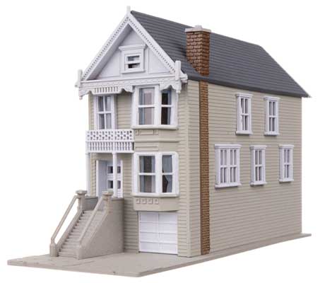 Walthers Trainline 931-1050 | Kavanaugh House - Victorian Style Building Kit | N Scale