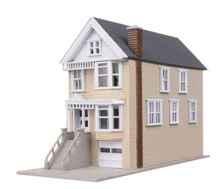 Walthers Trainline 931-1054 | Gingerbread Victorian House - Ornate Kit | N Scale