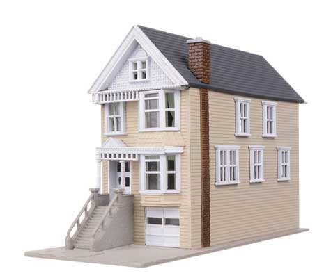 Walthers Trainline 931-1054 | Gingerbread Victorian House - Ornate Kit | N Scale