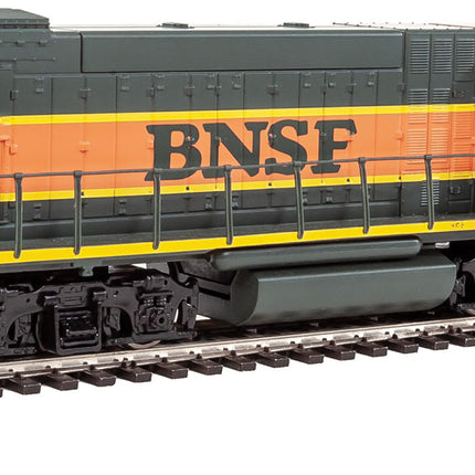 Walthers Trainline 931-2500 | EMD GP15-1 - Standard DC - Burlington Northern & Santa Fe (green, orange, yellow) | HO Scale