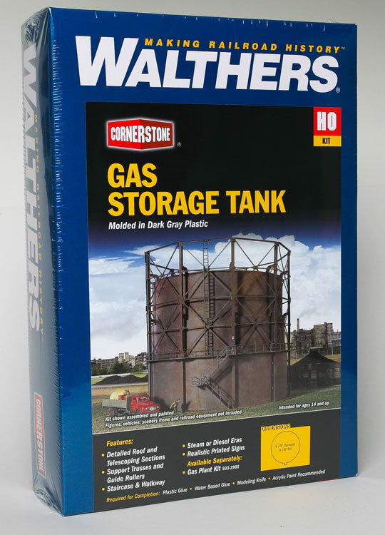 Walthers Cornerstone 933-2907 | Modern Highway Overpass - Plastic Building Kit | HO Scale