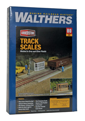 Walthers Cornerstone 933-3199 Track Scales Kit HO Scale - box front