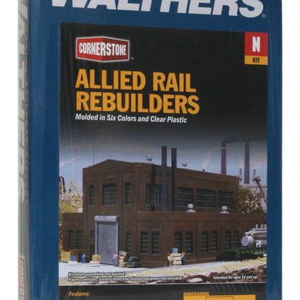 Walthers Cornerstone 933-3211 | Allied Rail Rebuilders - Building Kit | N Scale