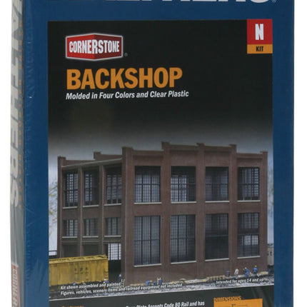 Walthers Cornerstone 933-3227 | Backshop - Building Kit | N Scale