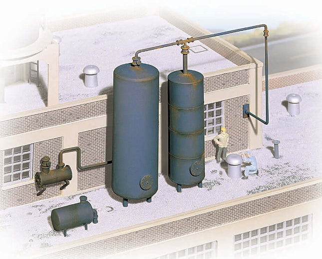Walthers Cornerstone 933-3514 | Industrial Storage Tanks Kit | HO Scale
