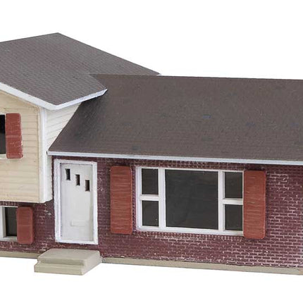 Walthers Cornerstone 933-3840 | Split-Level House - Building Kit | N Scale