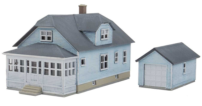 Walthers Cornerstone 933-3889 | American Bungalow - Building Kit | N Scale
