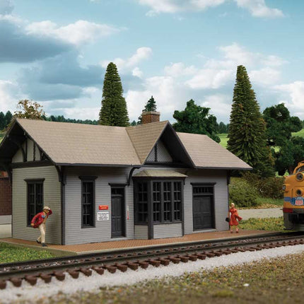 Walthers Cornerstone 933-3894 | Golden Valley Depot - Building Kit | N Scale