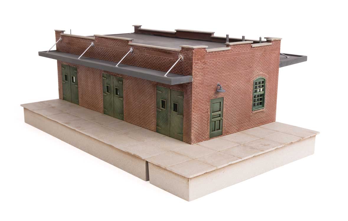 Walthers 933-4104 Vintage Brick Warehouse | HO Scale Building Kit ...