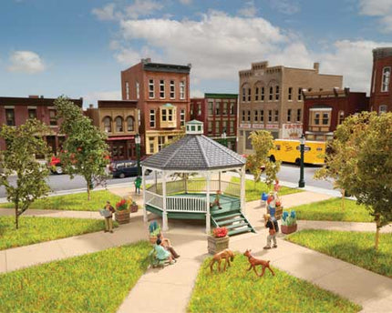 Walthers Cornerstone 933-4206 Park Gazebo HO scale plastic structure kit