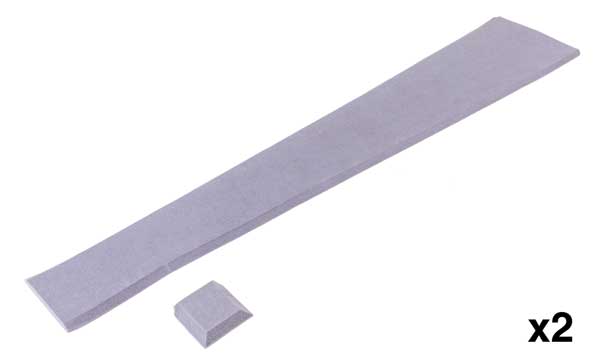 WalthersTrack 948-9039 HO scale turnout roadbed pad for #10 rh turnout