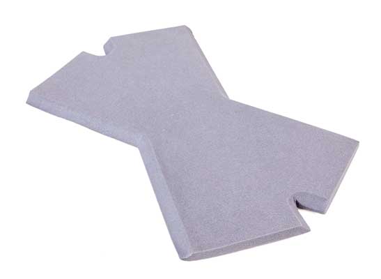 WalthersTrack 948-9041 HO scale crossing roadbed pad for 45-degree crossing