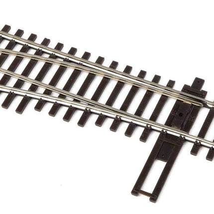 WalthersTrack Code 83 Nickel Silver Left Hand Turnout for HO Scale model train layouts.