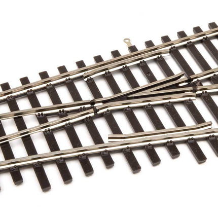 WalthersTrack Code 83 Nickel Silver DCC Friendly Right Hand Turnout for HO Scale model train layout.