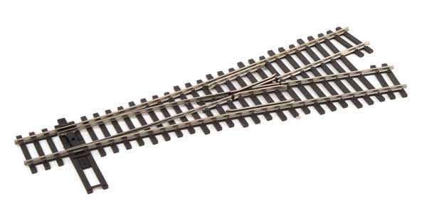 WalthersTrack 83033 Code 83 Nickel Silver DCC-Friendly #3 Wye Turnout Wye HO scale