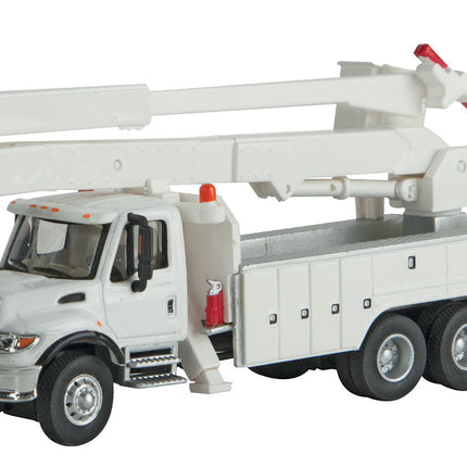 Walthers SceneMaster 949-11753 | International(R) 7600 Utility Truck w/Bucket Lift - Assembled | HO Scale