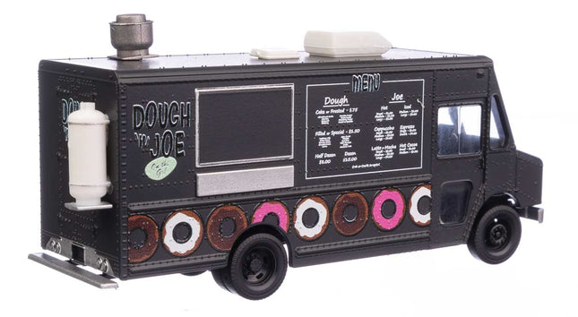 Walthers SceneMaster 949-12111 | Morgan Olson(R) Route Star Van - Dough 'n Joe Food Truck - Assembled | HO Scale