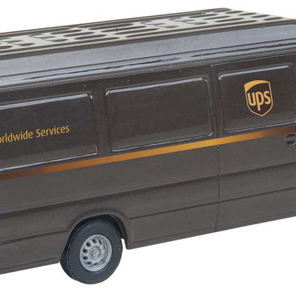 Walthers SceneMaster 949-12200 | UPS(R) Delivery Van - Modern Shield Logo | HO Scale