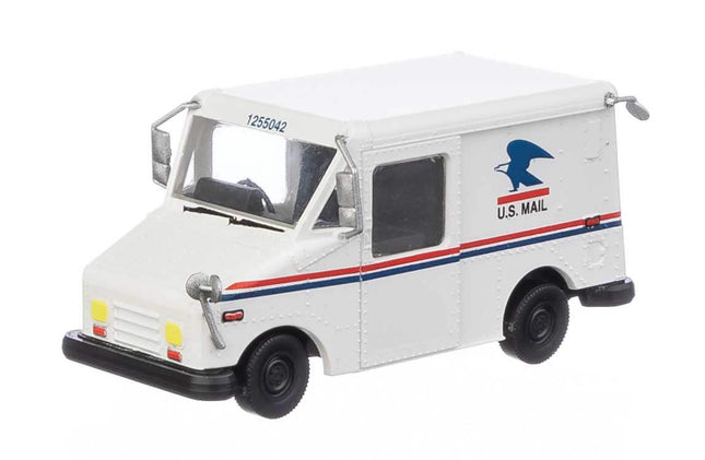 Walthers SceneMaster 949-12252 | Long Life Vehicle (LLV) Mail Truck - United States Postal Service(R) 1980s Scheme - Assembled Vehicle | HO Scale