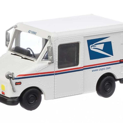Walthers SceneMaster 949-12253 | Long Life Vehicle (LLV) Mail Truck - United States Postal Service(R) 1993-Present Scheme - Assembled Vehicle | HO Scale