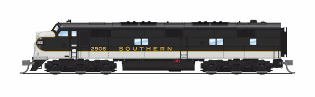 Broadway Limited 10232 EMD E7A Southern Railway #2906 Paragon4 Sound N Scale - side view