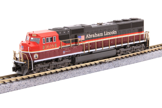 Kato 176-1616 EMD SD70M Union Pacific #1616 Abraham Lincoln N Scale locomotive