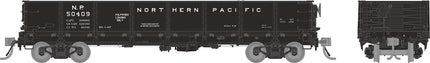 Rapido 163009 40 foot drop-bottom gondola Northern Pacific HO scale