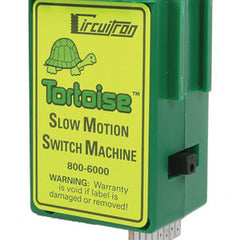 Circuitron 800-6000 Tortoise Slow Motion Switch Machine for model trains, featuring multi-scale compatibility and reliable construction.