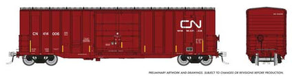 Rapido 1131005A HO scale Trenton Works 5277 Cubic Foot Boxcar, Canadian National