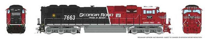 Rapido 1048542 HO scale EMD SD70MACe, Georgia Road #7663