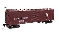 Walthers Mainline 910-41067 40' Steel Boxcar with Murphy Ends Pennsylvania #105804 HO Scale