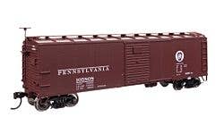 Walthers Mainline 910-41068 40' Steel Boxcar with Murphy Ends Pennsylvania #105808 HO Scale