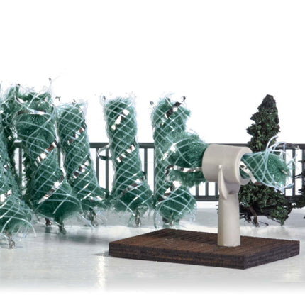 Busch 1182 | Christmas Tree Lot Miniature Scene | HO Scale