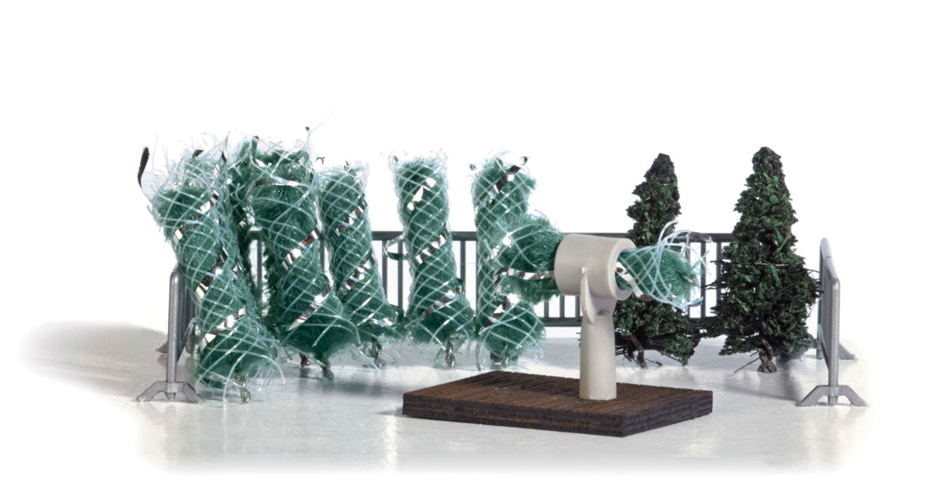 Busch 1182 | Christmas Tree Lot Miniature Scene | HO Scale