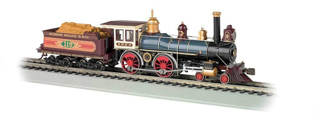 Bachmann 51002 | 4-4-0 Steam Locomotive – Wood Tender Load – Standard DC | HO Scale