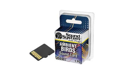 Woodland Scenics Just Plug Sound Card - Ambient Birds, item 785-6907