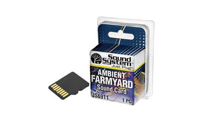 Woodland Scenics Just Plug Sound Card - Ambient Farmyard, item 785-6911
