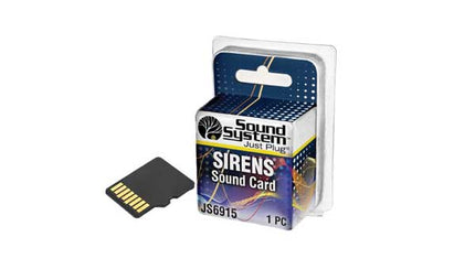 Woodland Scenics Just Plug Sound Card - Sirens, item 785-6915