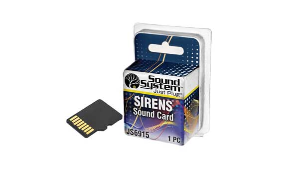Woodland Scenics Just Plug Sound Card - Sirens, item 785-6915
