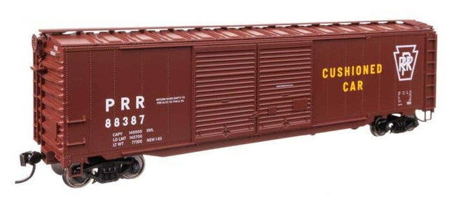 WalthersMainline 910-46615 50' AAR Improved Double-Door Boxcar Pennsylvania PRR #88387 HO Scale