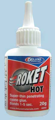 Deluxe Materials AD43 Roket Hot CA - Super Thin