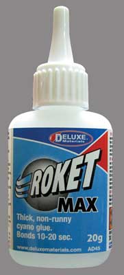 Deluxe Materials AD45 Roket Max CA - Thick Gap Filling