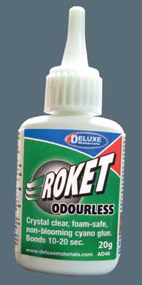 Deluxe Materials AD46 Roket Odourless CA - Foam Safe