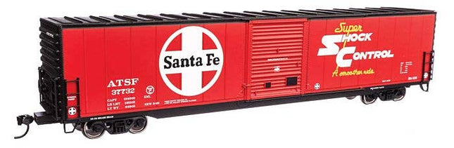 Walthers Mainline 910-3352 | 60' Pullman-Standard Single Door Auto Parts Boxcar - Santa Fe (ATSF) #37732 | HO Scale